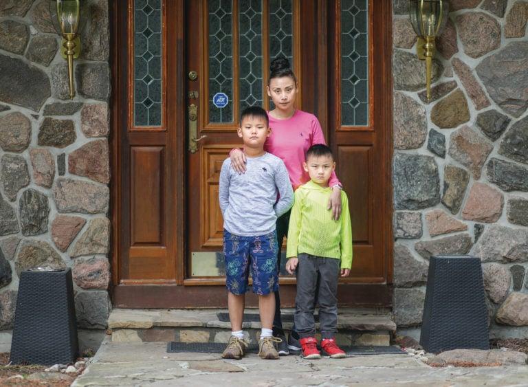 Rachel Chen and her son Mason, 7, and Tristan, 9, at their home in Caledon. In February, during the start of the pandemic, Mason was teased by a classmate and was told that he had the coronavirus because he is of Asian descent. “I was a little shocked that that happened because they’re so young. I guess I shouldn’t have been shocked but I was. I wanted to almost jump on it as a mama bear but I realized I kind of have to figure out what he was feeling and how he was feeling about the whole thing and not make a mountain out of a molehill right off the bat, and then take his lead and his understanding and how he felt and have that conversation about why someone had said that.” “Because we’re all isolated in our own worlds [right now], they’re not being exposed to what could potentially be racist comments but I do worry about what happens when they do go back to school in September.” “I worry that there might be some comments that would make them feel badly about being Chinese but I’m also hoping, anyway, with my older son, that he’s built enough confidence to be able to carry through knowing that as a Chinese Canadian, he should be proud of who he is.” She hopes to see a conversation happen at schools before the September school year starts about how everyone treats each other regardless of their skin colour.