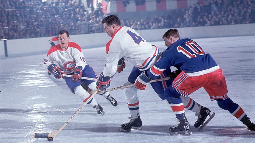 Montreal Canadiens Jean Beliveau, 1967 NHL Semifinals