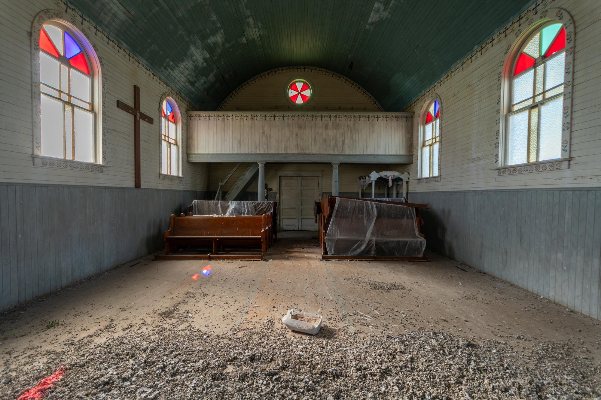 Abandoned Ukrainian Catholic Church in Saskatchewan