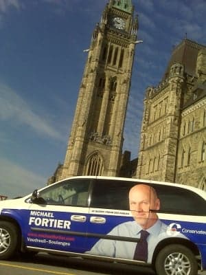 FortierWatch '08: Who knew there was an East Block in Vaudreuil Soulanges?