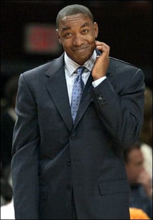 Another weird tale from the life of Isiah Thomas