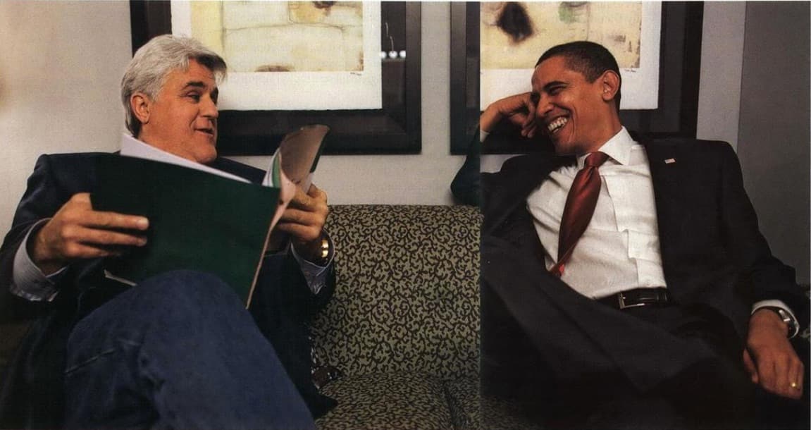 Did you hear the one about Obama?