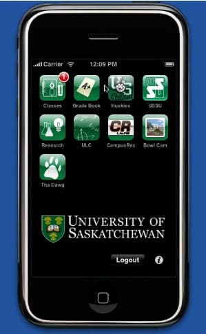 U Saskatchewan in the lead? Check your iPhone