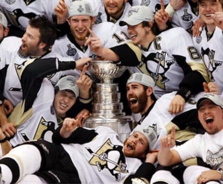 Pittsburgh wins the Stanley Cup