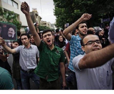 Ahmadinejad's re-election sparks tension in Tehran