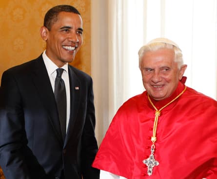 Obama meets the Pope