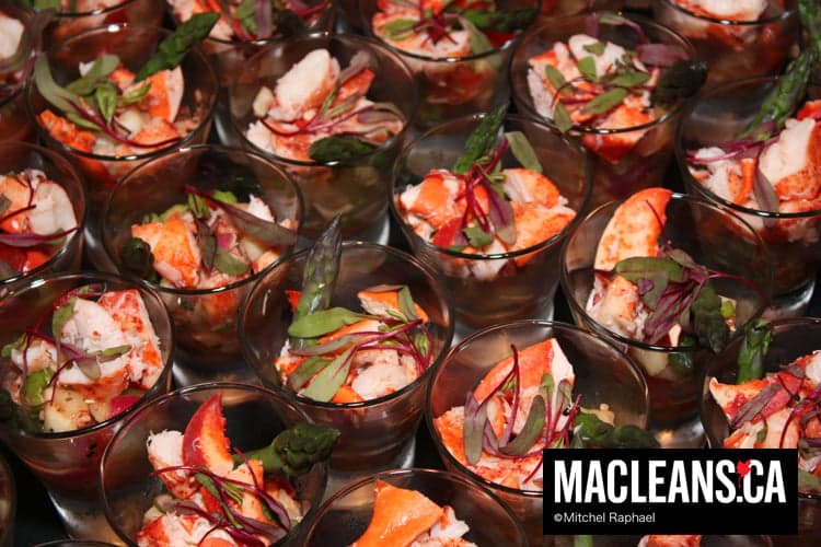 MPs do their part and chow down on lobster