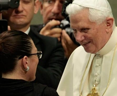 The Pope? At Buckingham Palace?