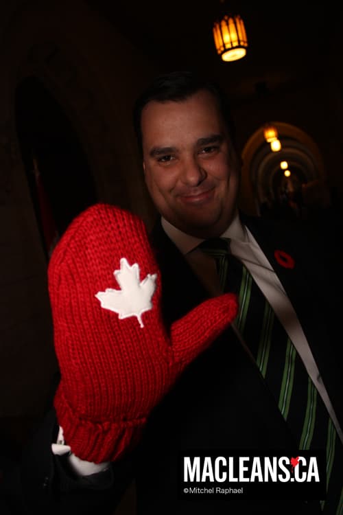Olympic mitts