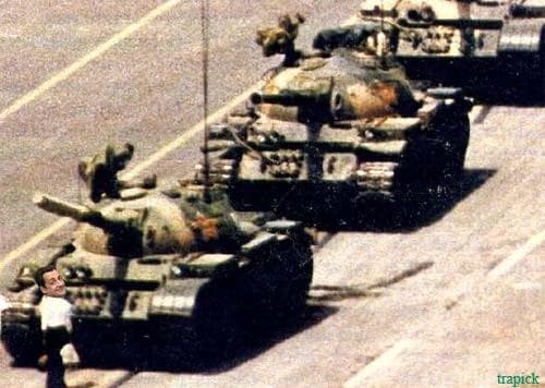 One brave man