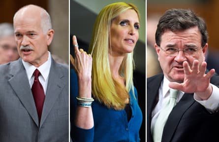 Mailbag: The NDP, making out with Ann Coulter and how I was killed by Jim Flaherty