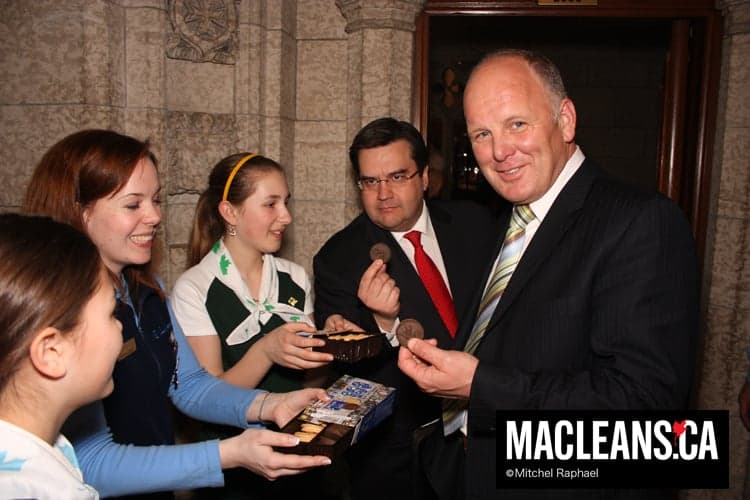 Girl Guides hit the Hill