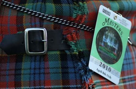 Masters golf with Scott Feschuk