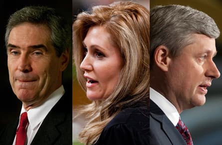 Harper and Ignatieff on Guergis: variations on a set-piece scandal