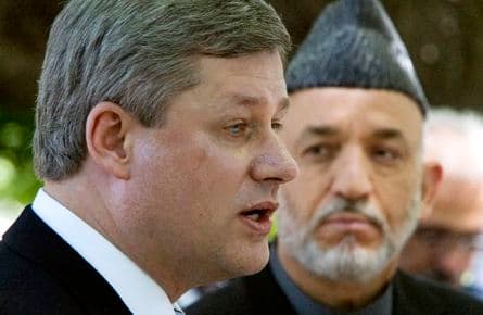 Harper tells Karzai to smarten up