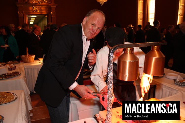 MPs herd over to eat beef