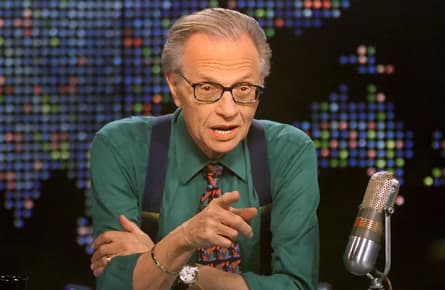 Larry King abdicates