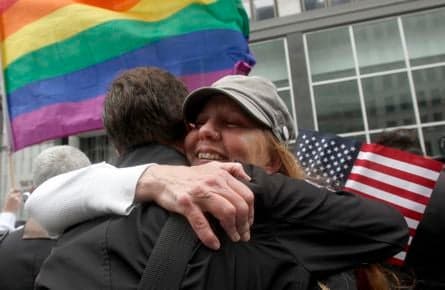 Republican 'comes out' in support of gay marriage, liberal cynics attack