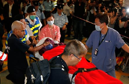 Canadian wounded in hostage shooting flown from Manila