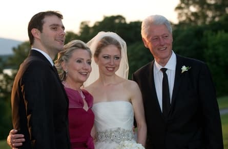 Chelsea Clinton and Marc Mezvinsky hitched in Rhinebeck