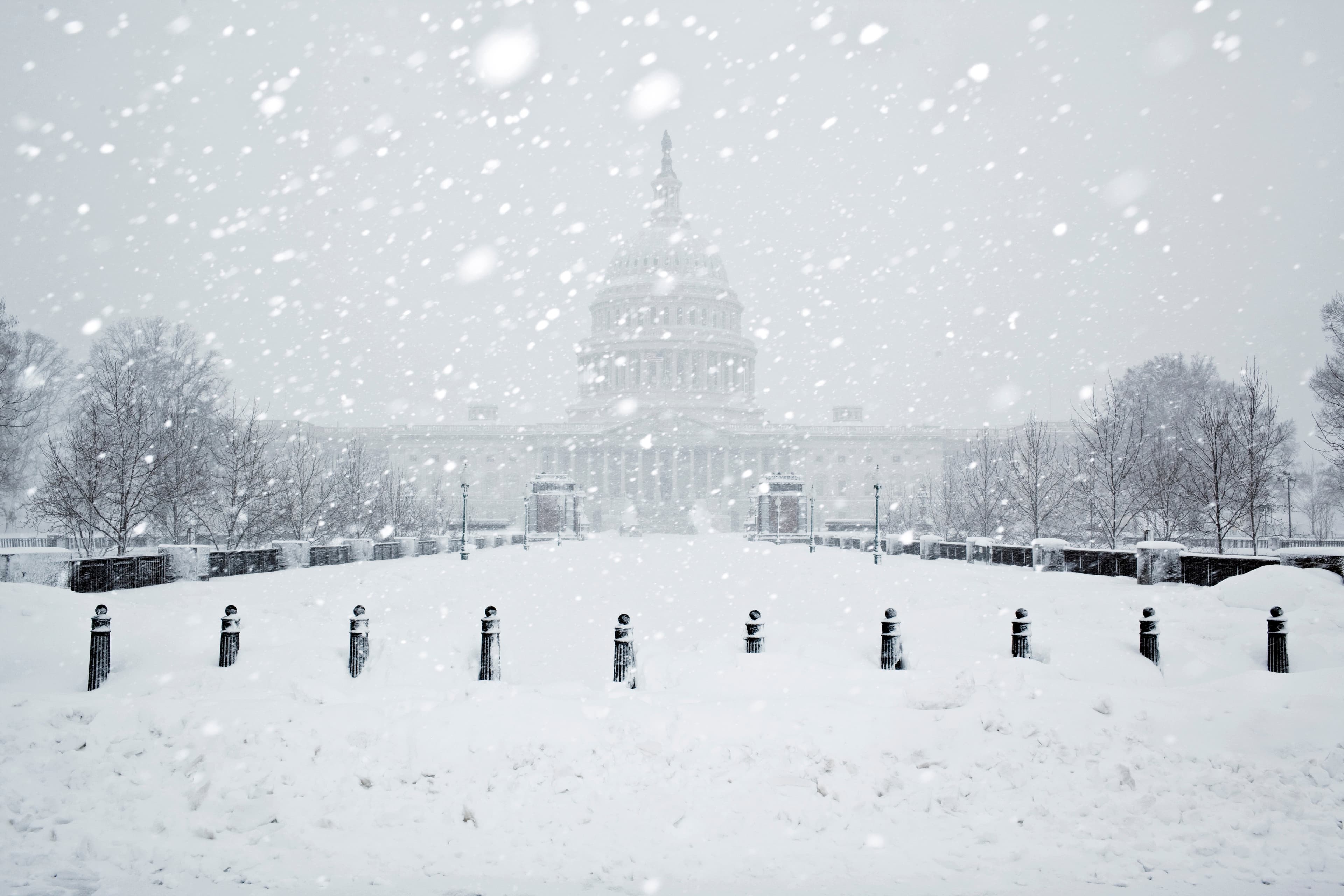 Washington couldn't handle a sprinkle of snow. Now it could get 50 cm.