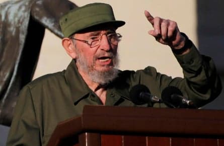 Castro back in uniform