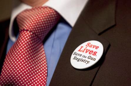 Long-gun registry saved