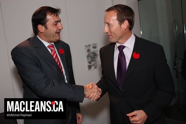 Rugby stars and MPs
