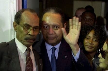 ‘Baby Doc’ back in Haiti