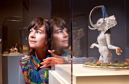 Not your grandmother's porcelain