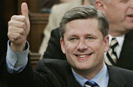 Give Mr. Harper his due