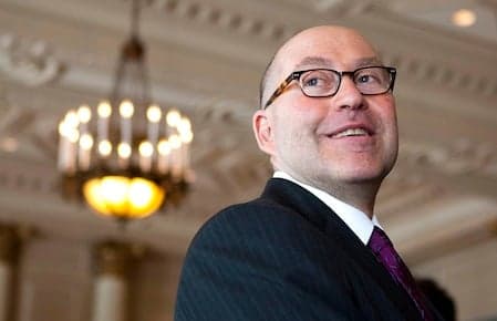 U.S. ambassador David Jacobson explains the border deal