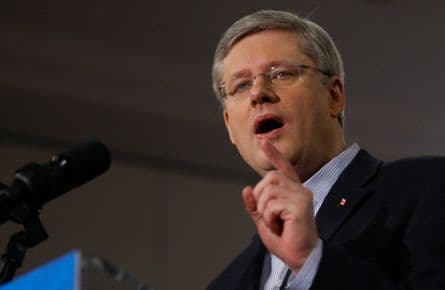 Harper's hypocrisy problem