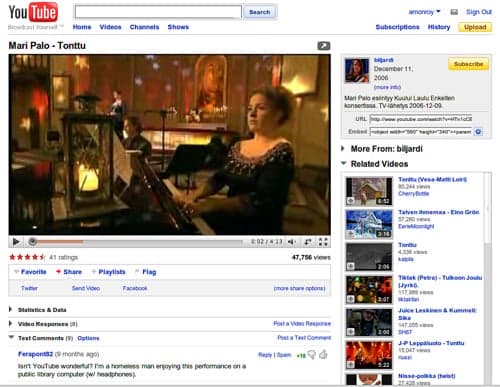 A university program for... YouTube?