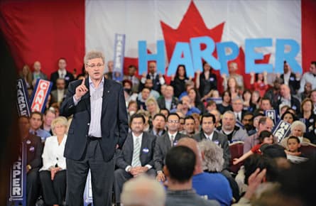 Harper and Ignatieff offer a study in contrasts