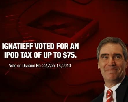 The Bull Meter: The Conservatives on the Liberals' 'iPod tax'