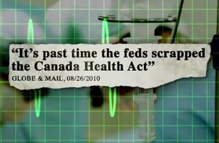 Stephen Harper and the Canada Health Act