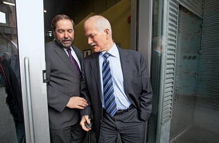 Jack Layton's uphill battle