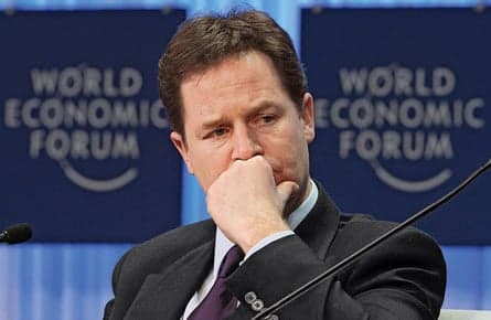 Music and politics make Nick Clegg cry