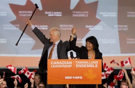 Jack Layton: "We're gonna build a new movement, right across this country"
