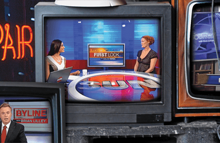 Sun News Network's big mouths, small-town look