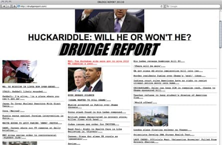 All hail Matt Drudge
