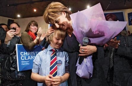 Christy Clark's comeback is complete