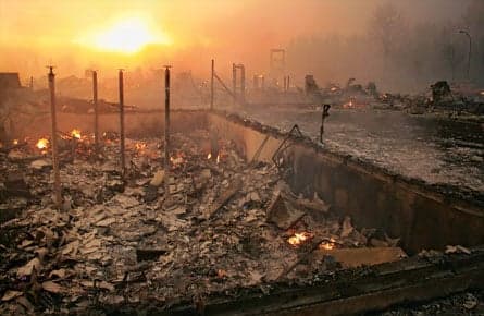 Inside the Slave Lake inferno