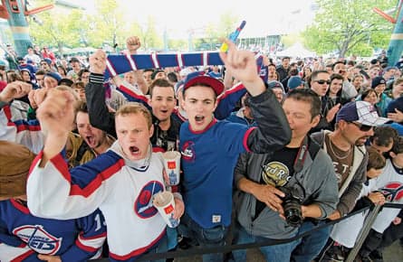 The return of NHL hockey to Winnipeg