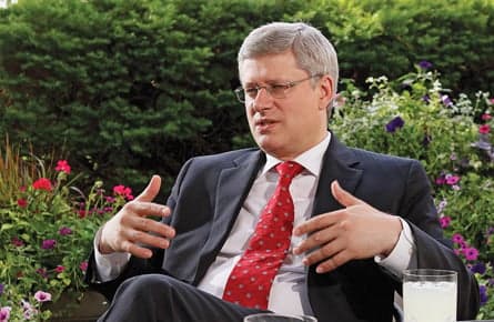 In conversation: Stephen Harper