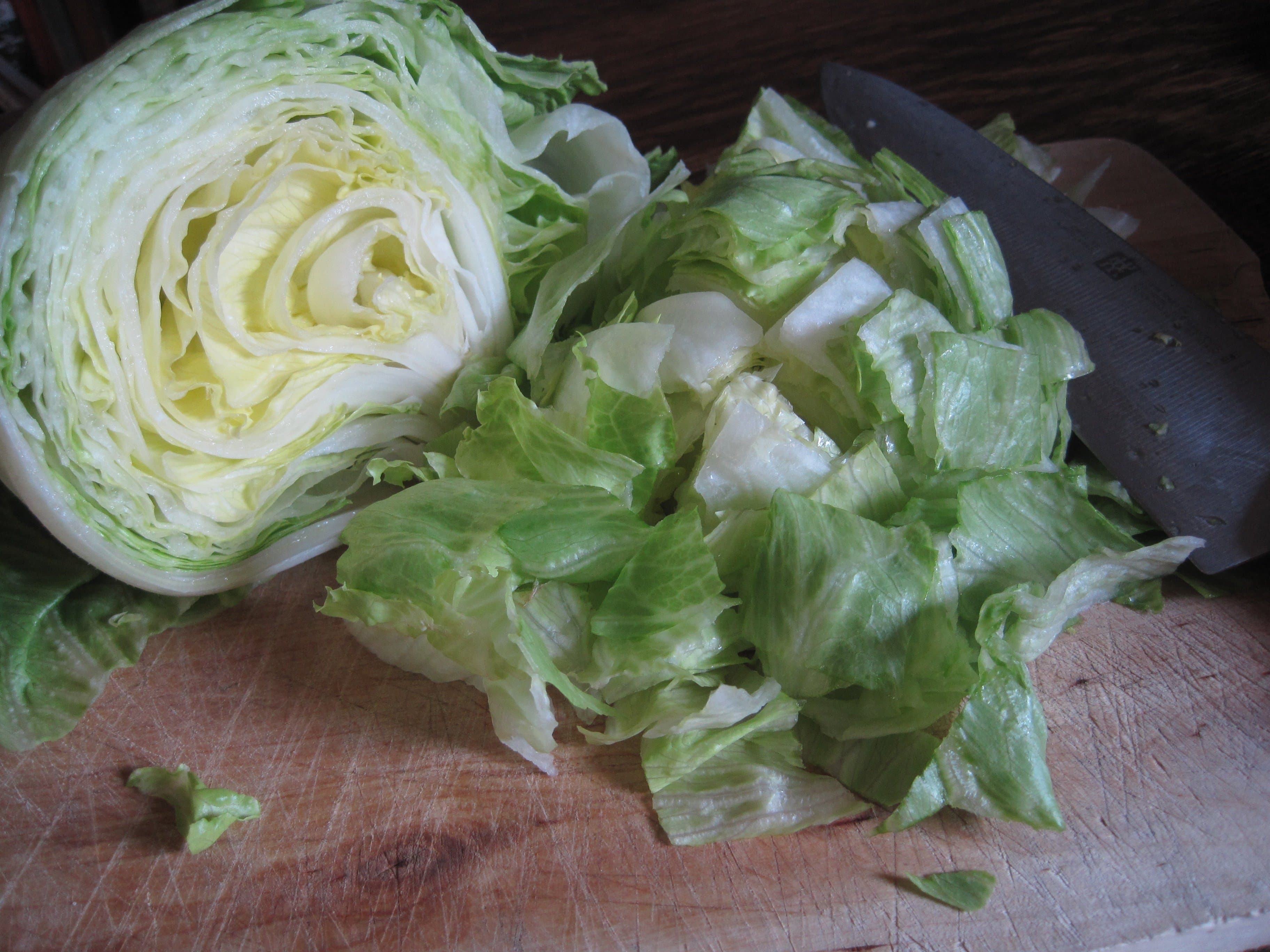 This is just the tip of the iceberg lettuce