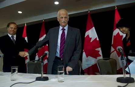 Jack Layton takes a leave