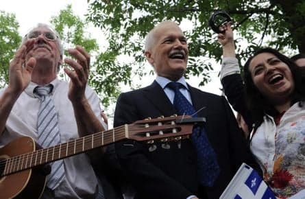 Jack Layton on the prayers sent his way