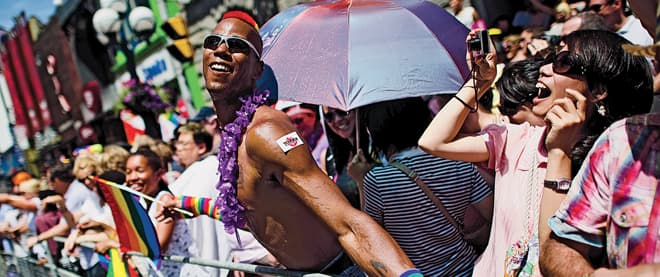 Raining on the pride parade